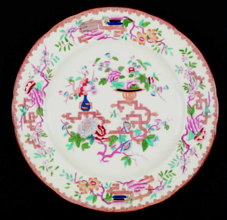 Chinese Tree (Scalloped) Salad Plate by Minton-1