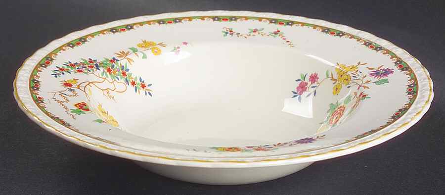 Sunshine Susie Rim Soup Bowl by Myott Staffordshire-1