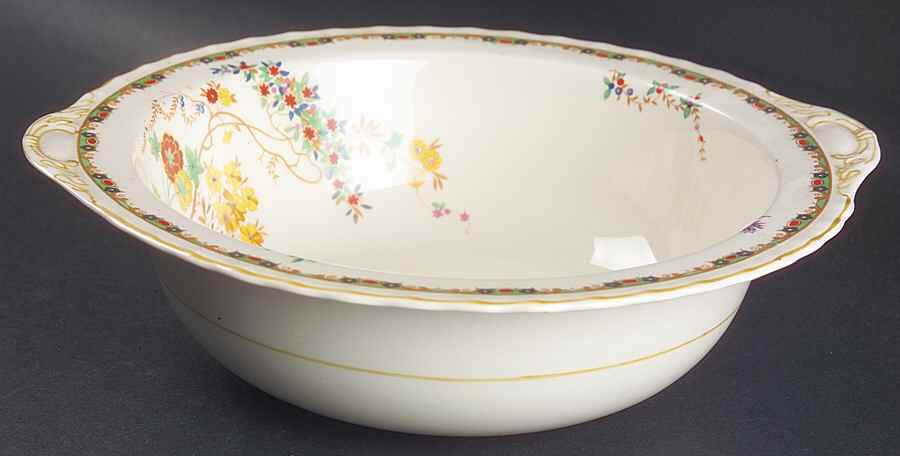 Sunshine Susie Round Vegetable No Lid by Myott Staffordshire-1