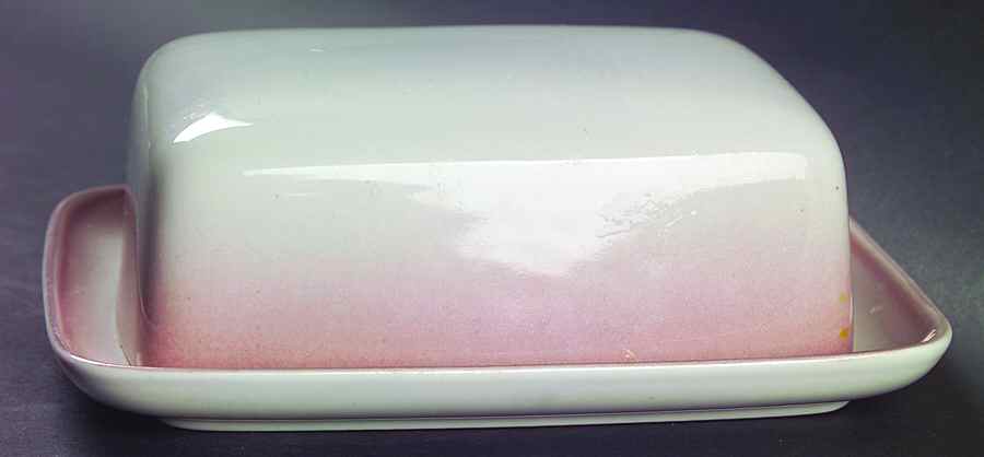 Peach Rectangular Covered Butter by Mikasa-1