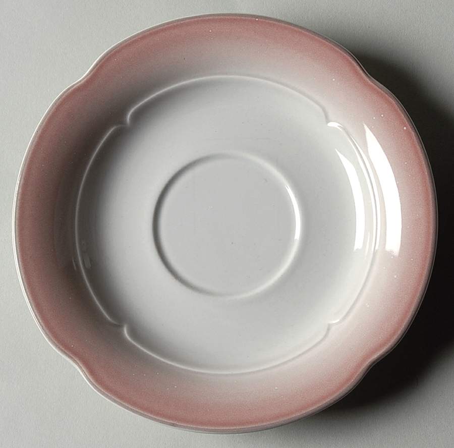 Peach Saucer by Mikasa-1