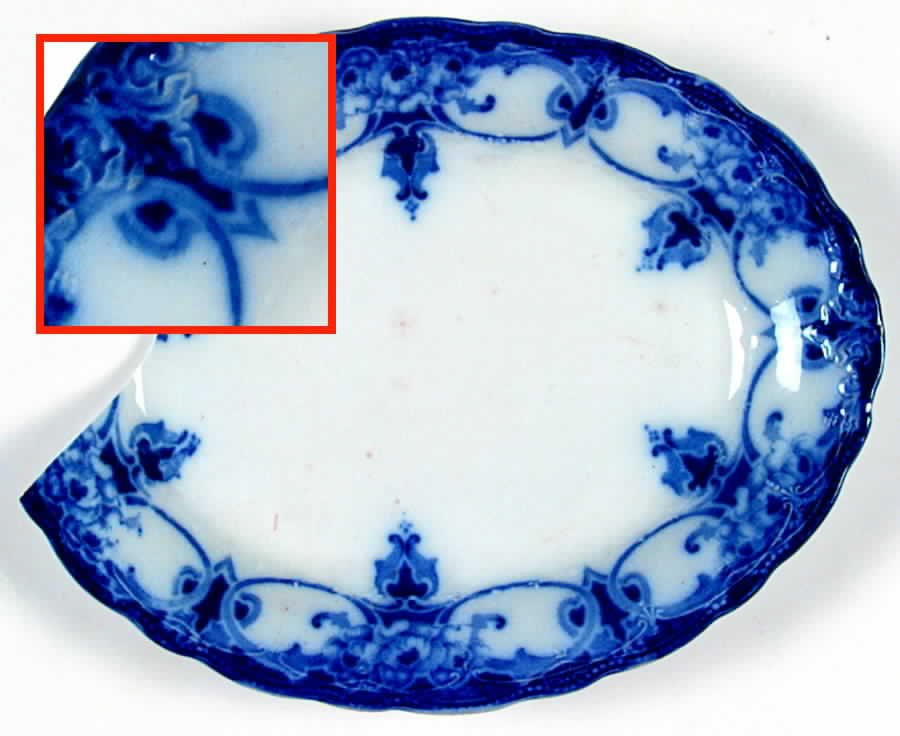 Monarch 11" Oval Serving Platter by Myott Staffordshire-1
