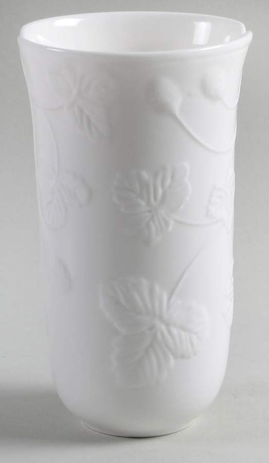 Victoria Strawberry White 5" Vase by Minton-1