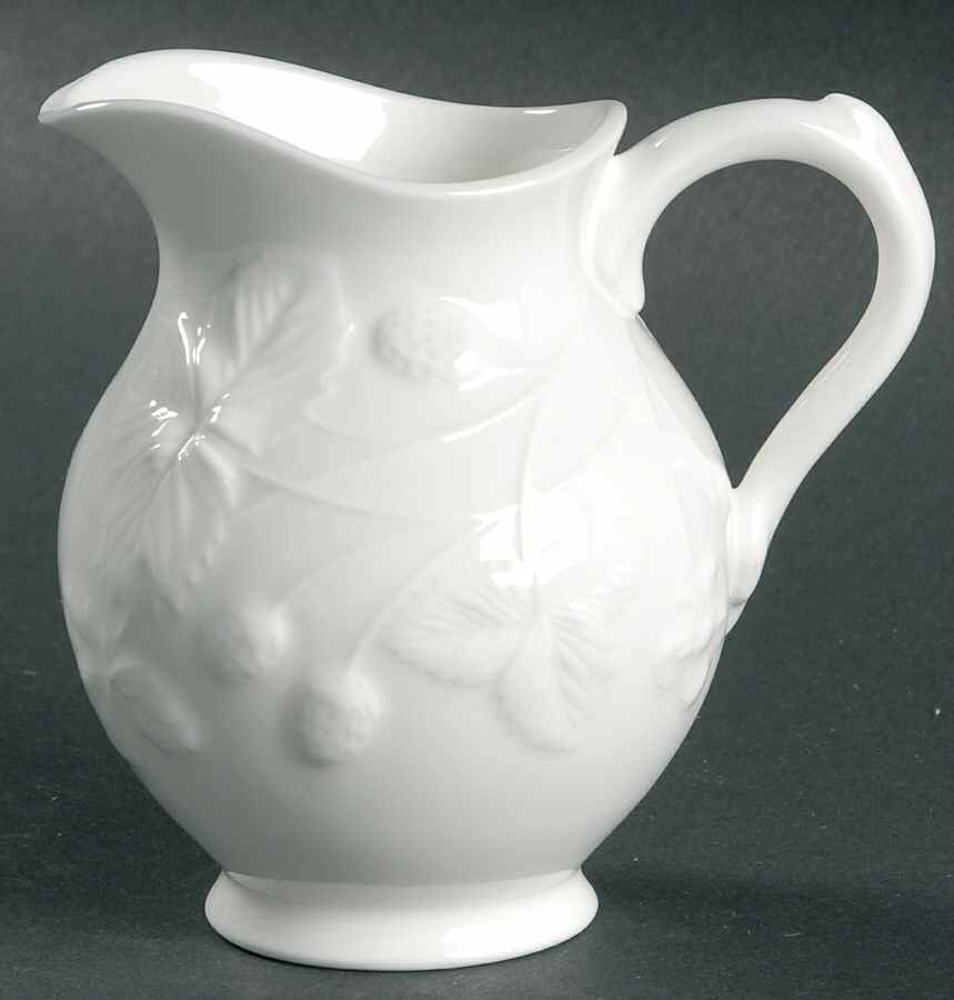 Victoria Strawberry White Creamer by Minton-1