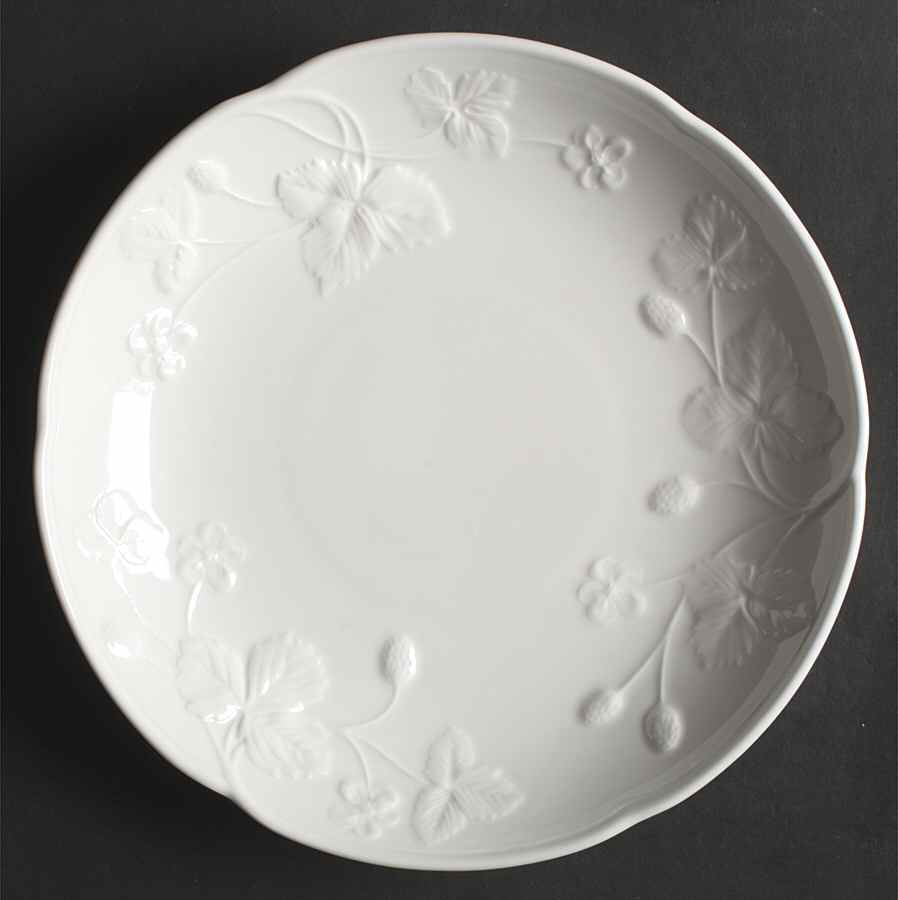 Victoria Strawberry White 8" Individual Pasta Bowl by Minton-1
