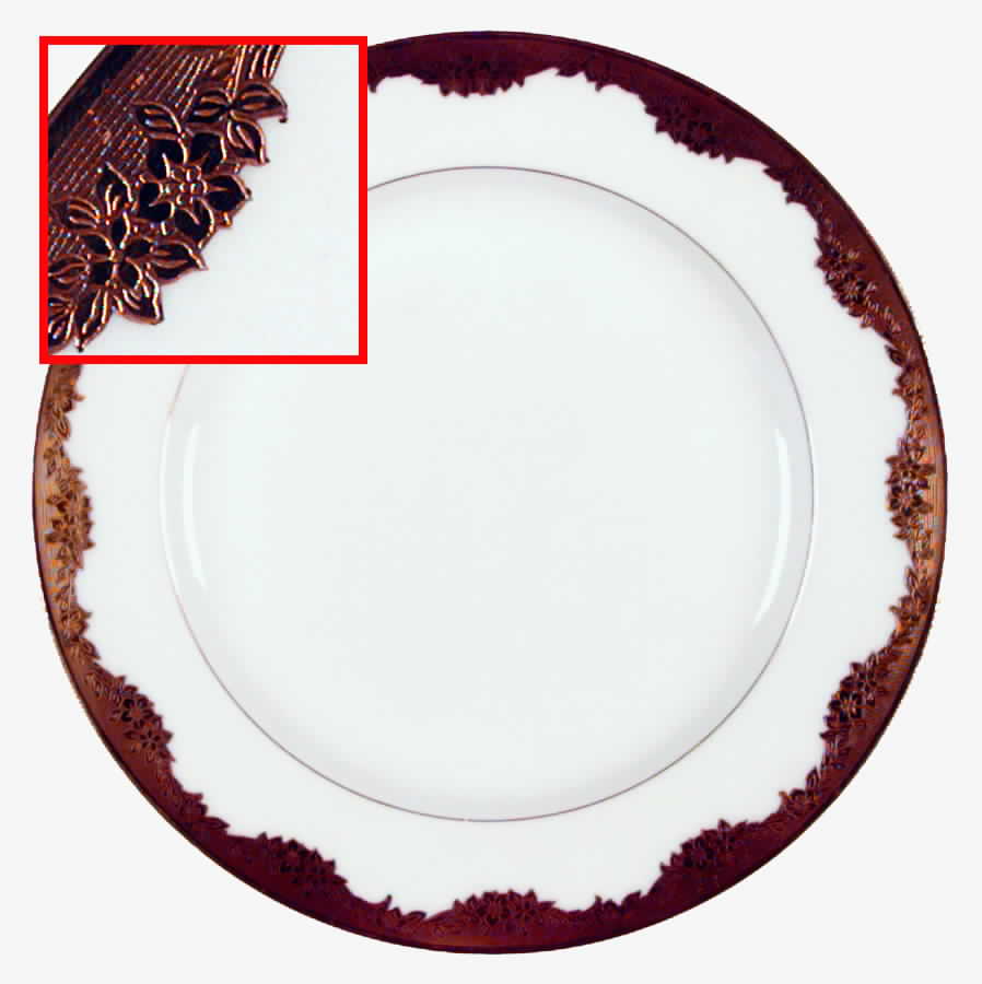 H2742 White Dinner Plate by Minton-1