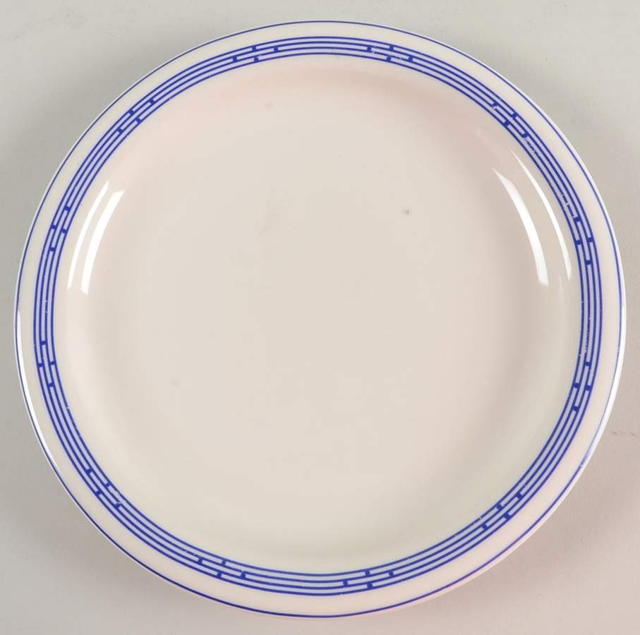 Startrek Blue Salad Plate by Mikasa-1