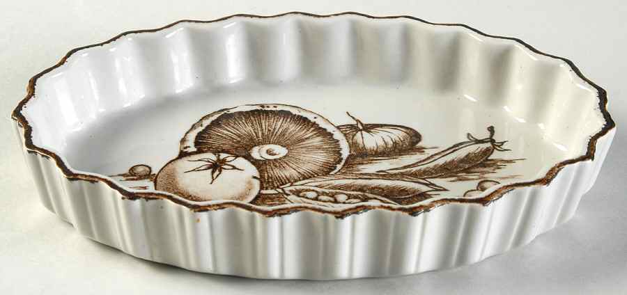 MDW19 9" Oval Flan by W R Midwinter Ltd-1