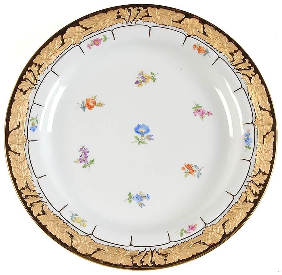 010199 Dinner Plate by Meissen (Germany)-1