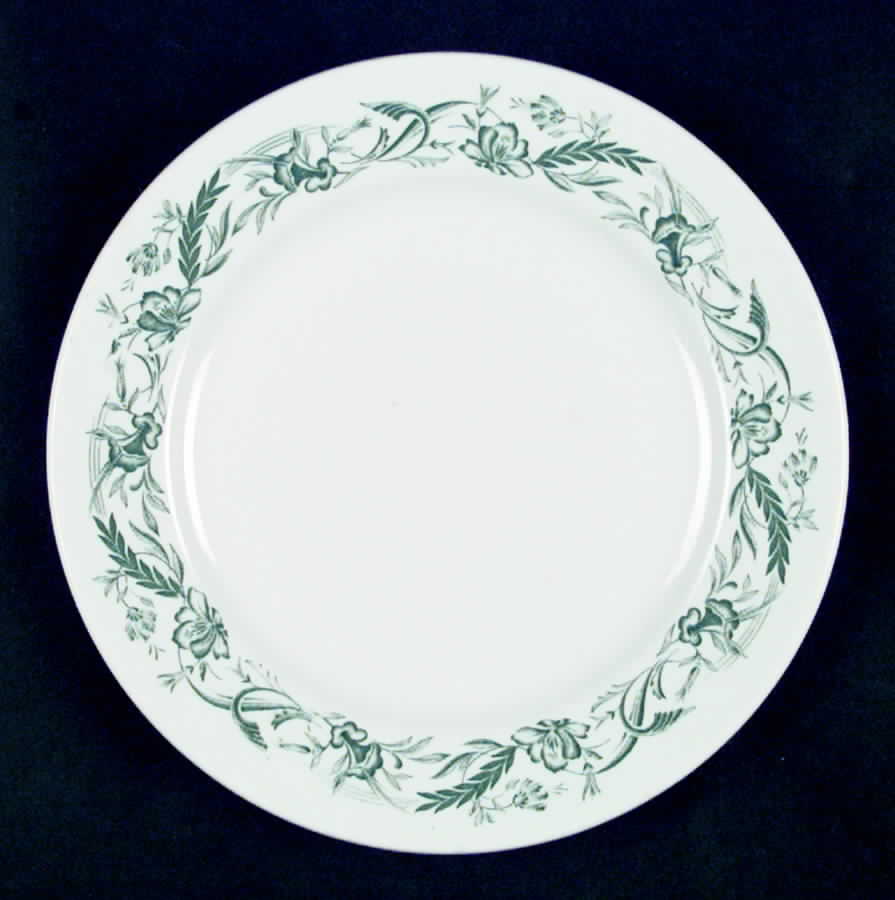 Marilyn Green Dinner Plate by Mayer (American)-1