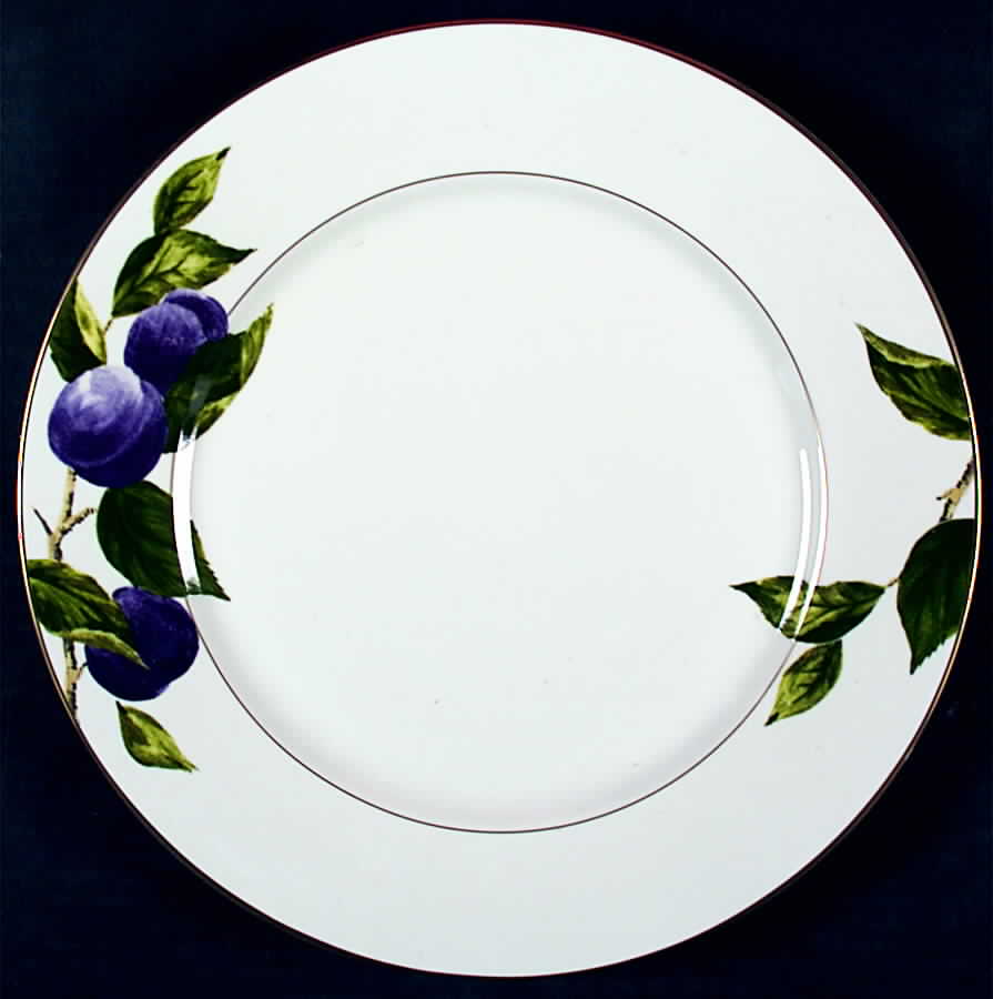 Plum Court 12" Chop Plate (Round Platter) by Mikasa-1
