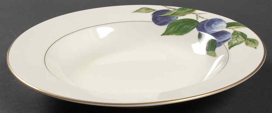 Plum Court Rim Soup Bowl by Mikasa-1