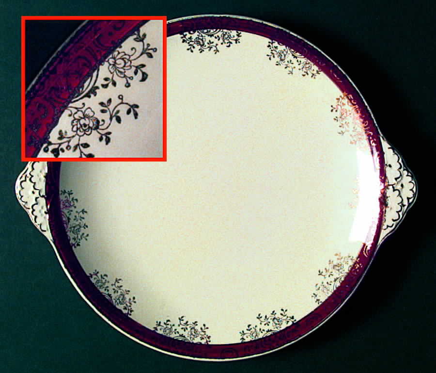 MEK95 Handled Cake Plate by J & G Meakin-1