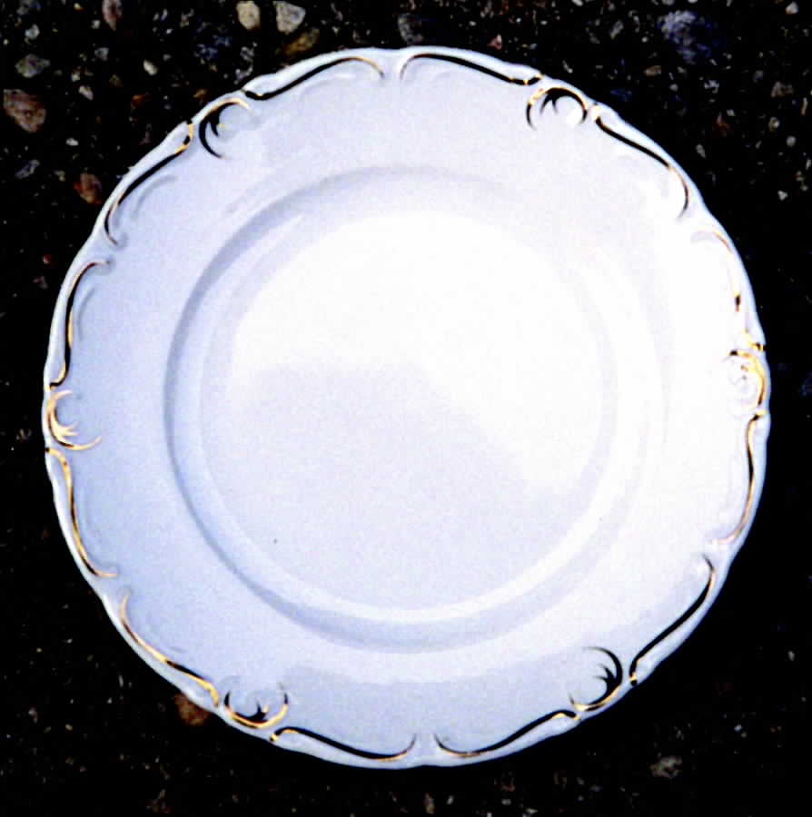 Argence (Gold) Salad Plate by Meito-1