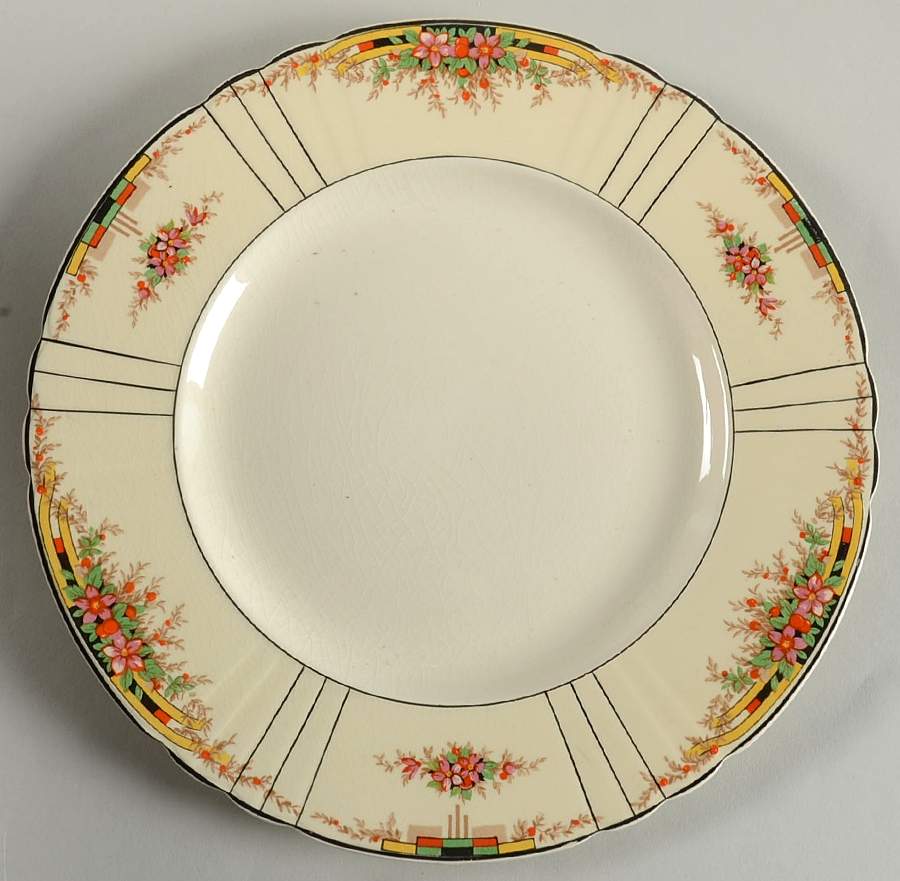 Florida Dinner Plate by Myott Staffordshire-1