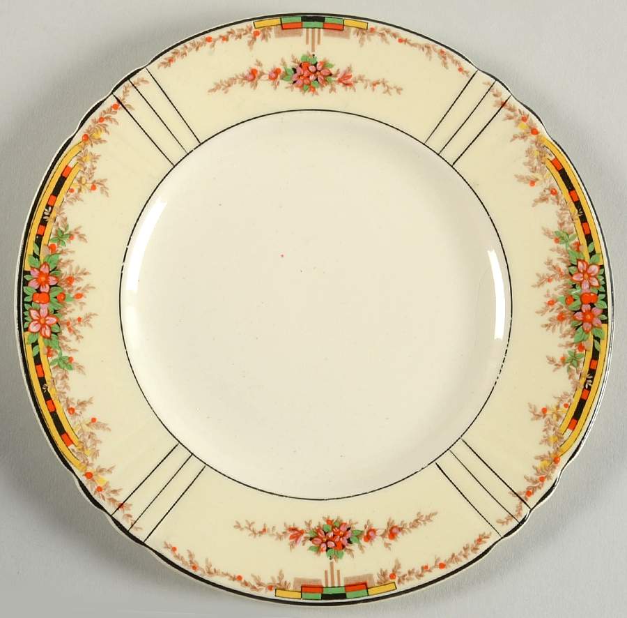 Florida Bread & Butter Plate by Myott Staffordshire-1