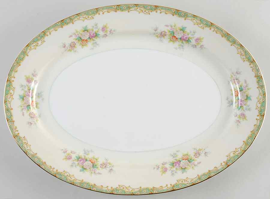MEI673 14" Oval Serving Platter by Meito-1