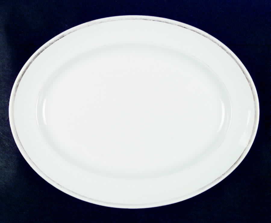 MCE16 13" Oval Serving Platter by Mercer-1