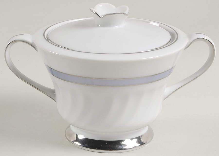 Delmonico Sugar Bowl & Lid by Meito-1