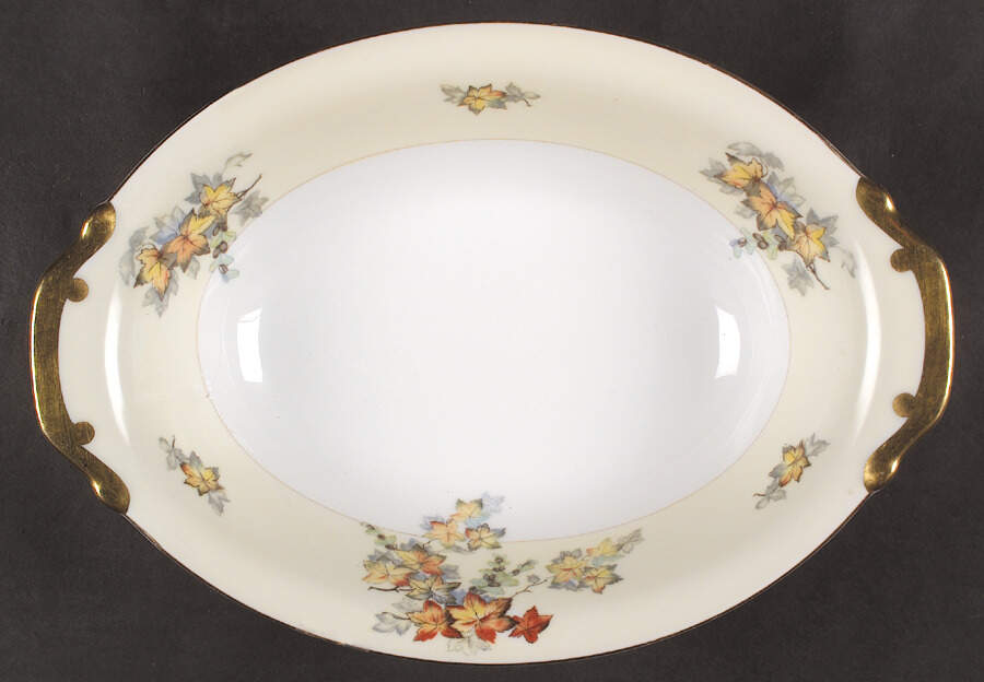 V779 9" Oval Vegetable Bowl by Meito-1