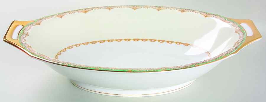 MEI677 11" Oval Vegetable Bowl by Meito-1