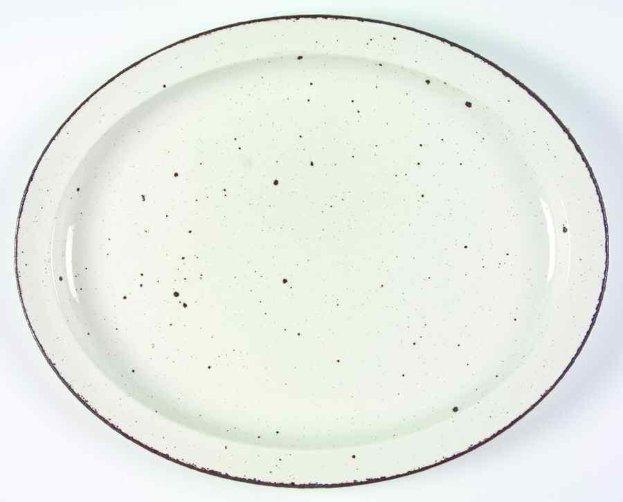 Creation (Newer Stamp) 13" Oval Serving Platter by W R Midwinter Ltd-1