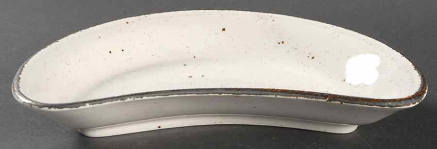 Creation (Newer Stamp) Crescent Salad Plate by W R Midwinter Ltd-1