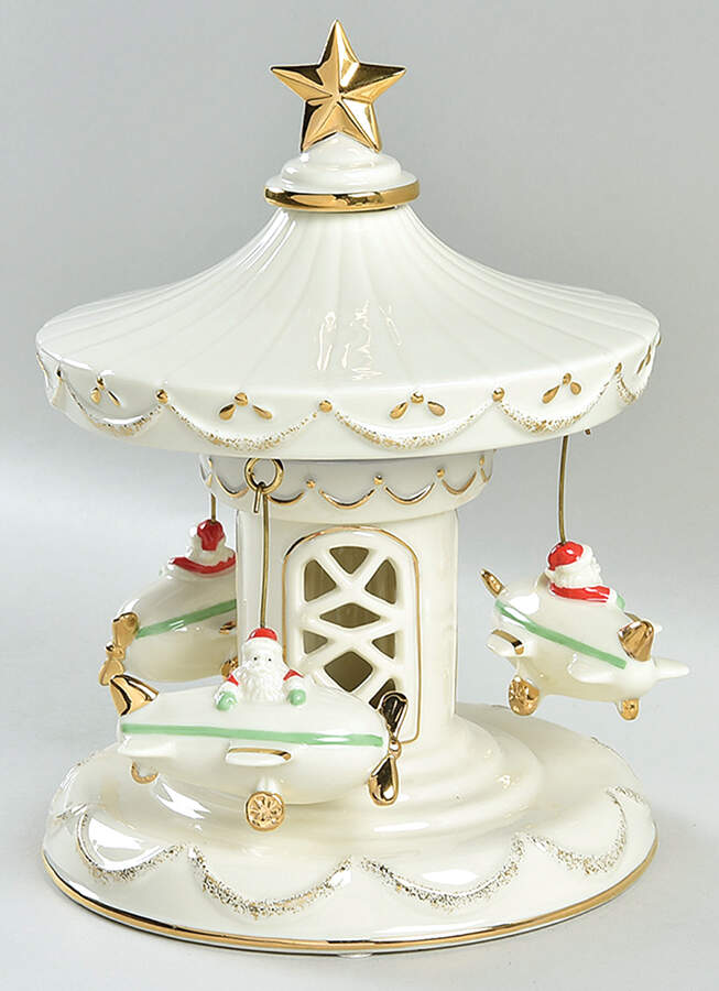 Holiday Elegance Carousel Musical Centerpiece by Mikasa-1