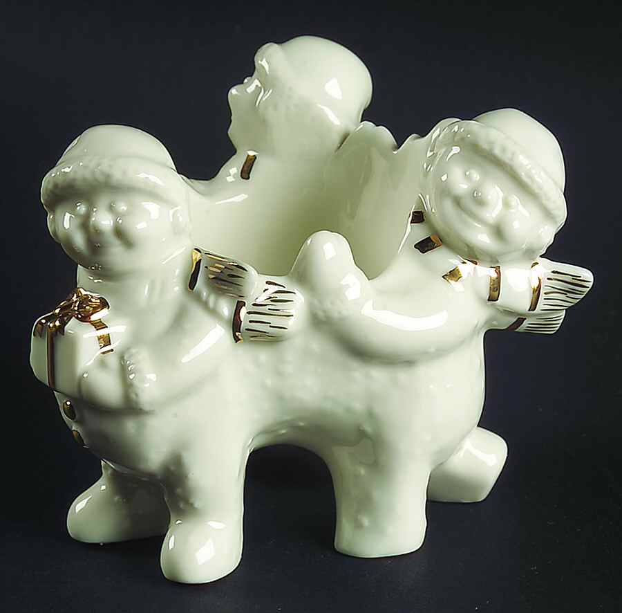 Holiday Elegance Snowman Figural Tea Light by Mikasa-1