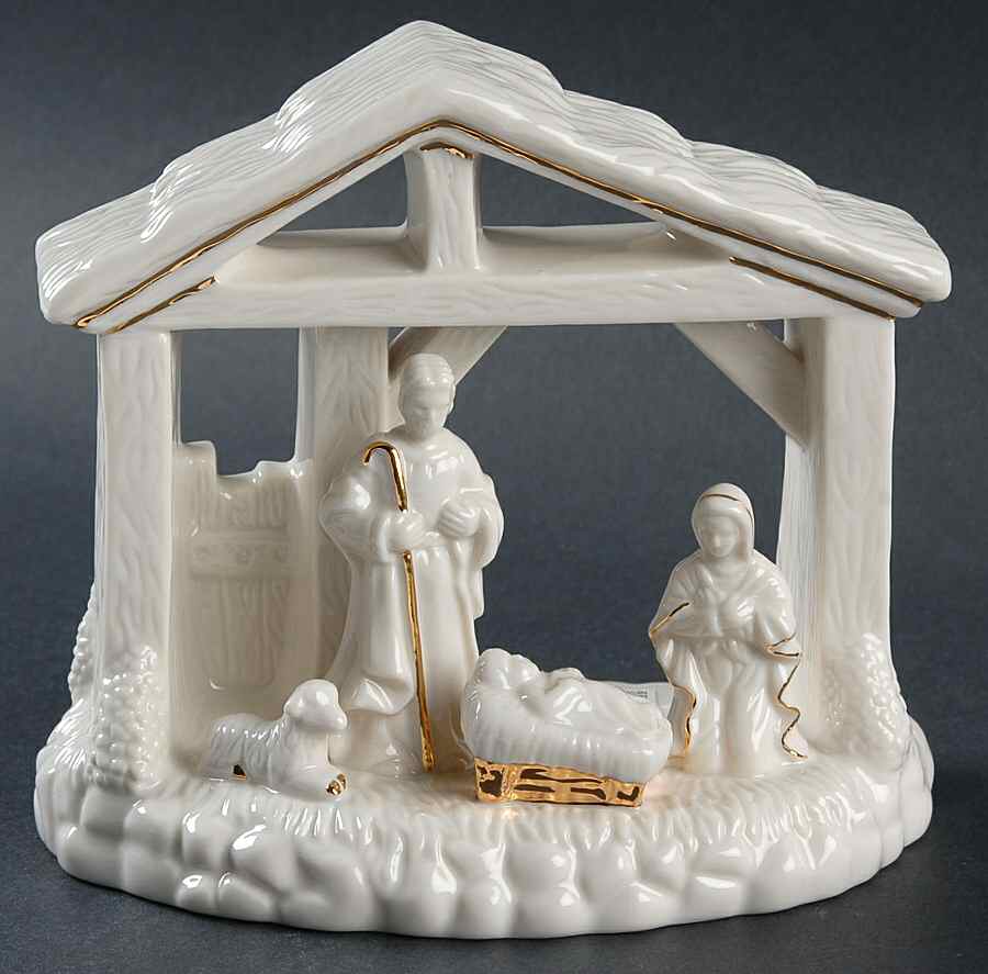 Holiday Elegance Nativity Scene Figurine by Mikasa-1