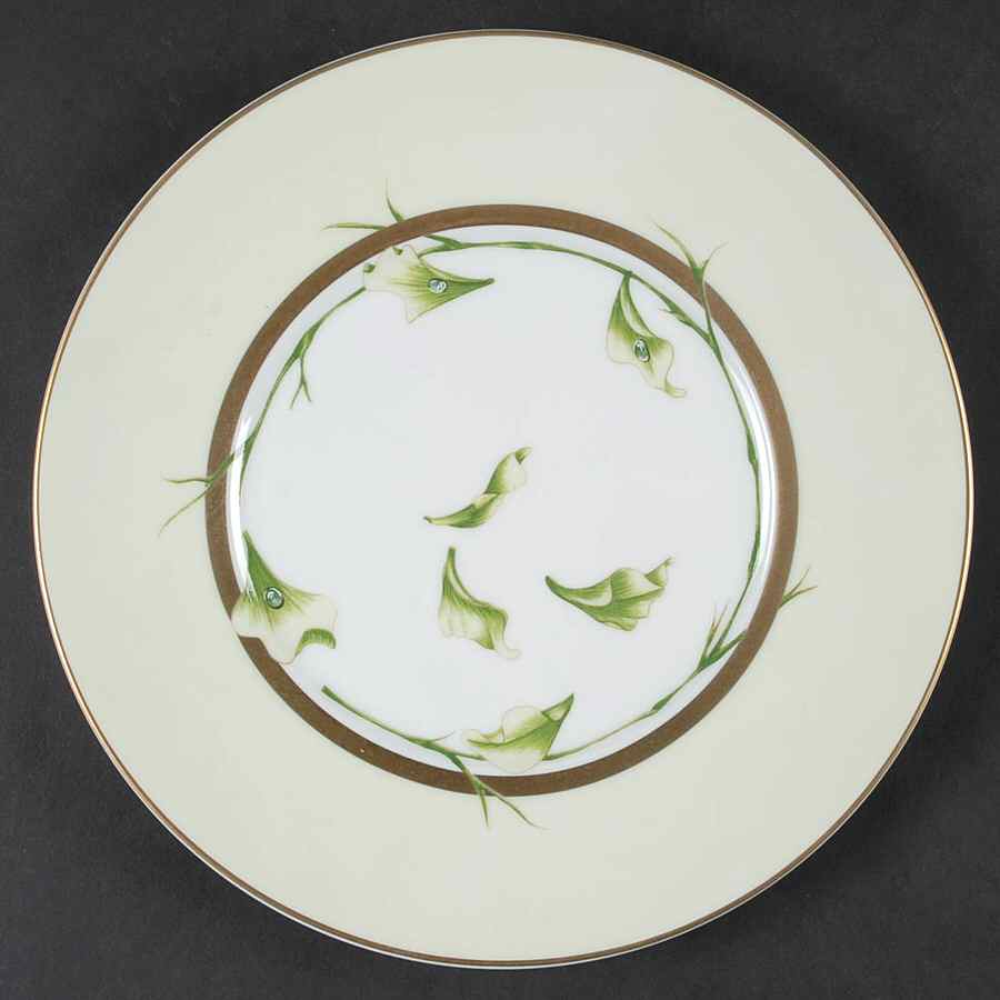 Jardin De Flore (Envie Shape) Salad/Dessert Plate by Medard de Noblat-1