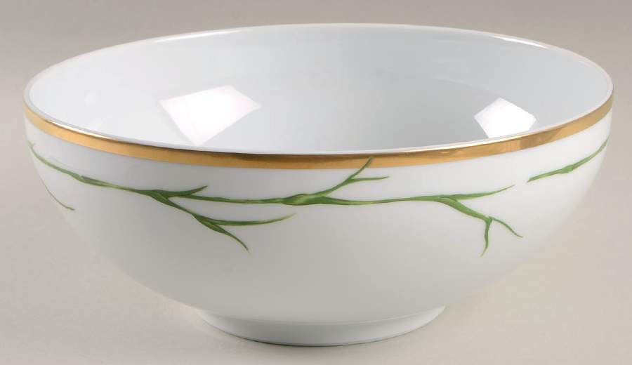 Jardin De Flore (Envie Shape) 8" Salad Serving Bowl by Medard de Noblat-1