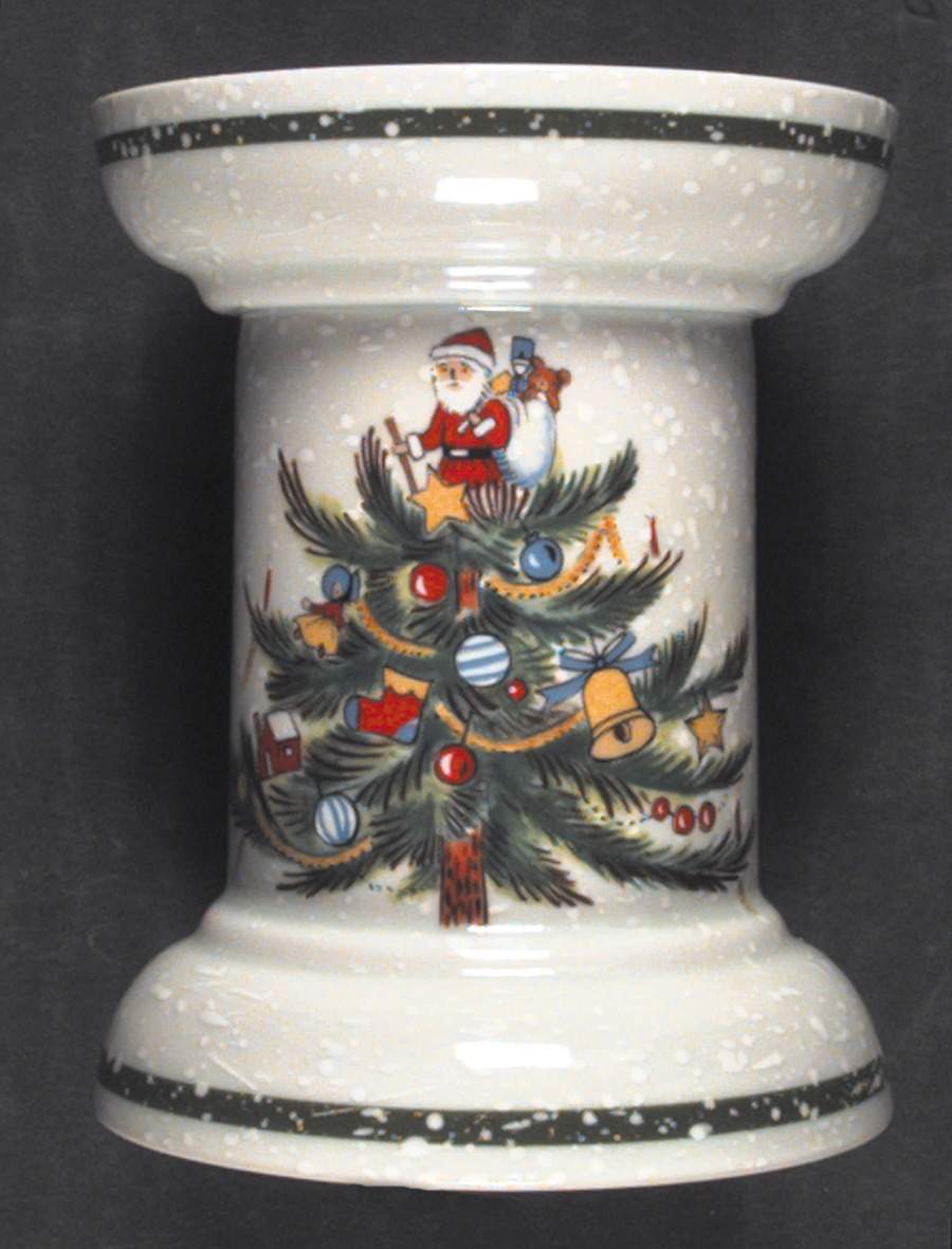 Christmas Treats 5" Pillar Candleholder by Mikasa-1