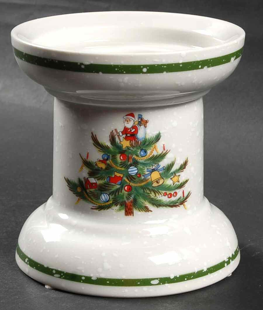 Christmas Treats 4" Pillar Candleholder by Mikasa-1