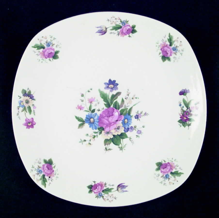 MDW21 Square Dinner Plate by W R Midwinter Ltd-1