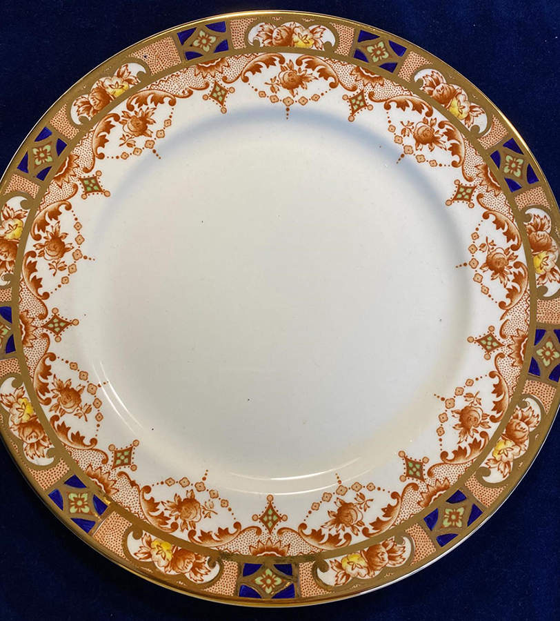 Chatsworth Dinner Plate by John Maddock & Sons-1