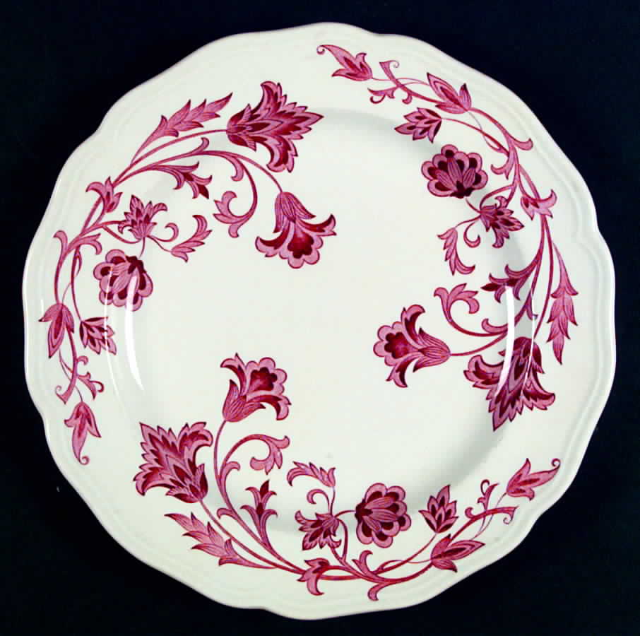 Windsong Red Dinner Plate by J & G Meakin-1