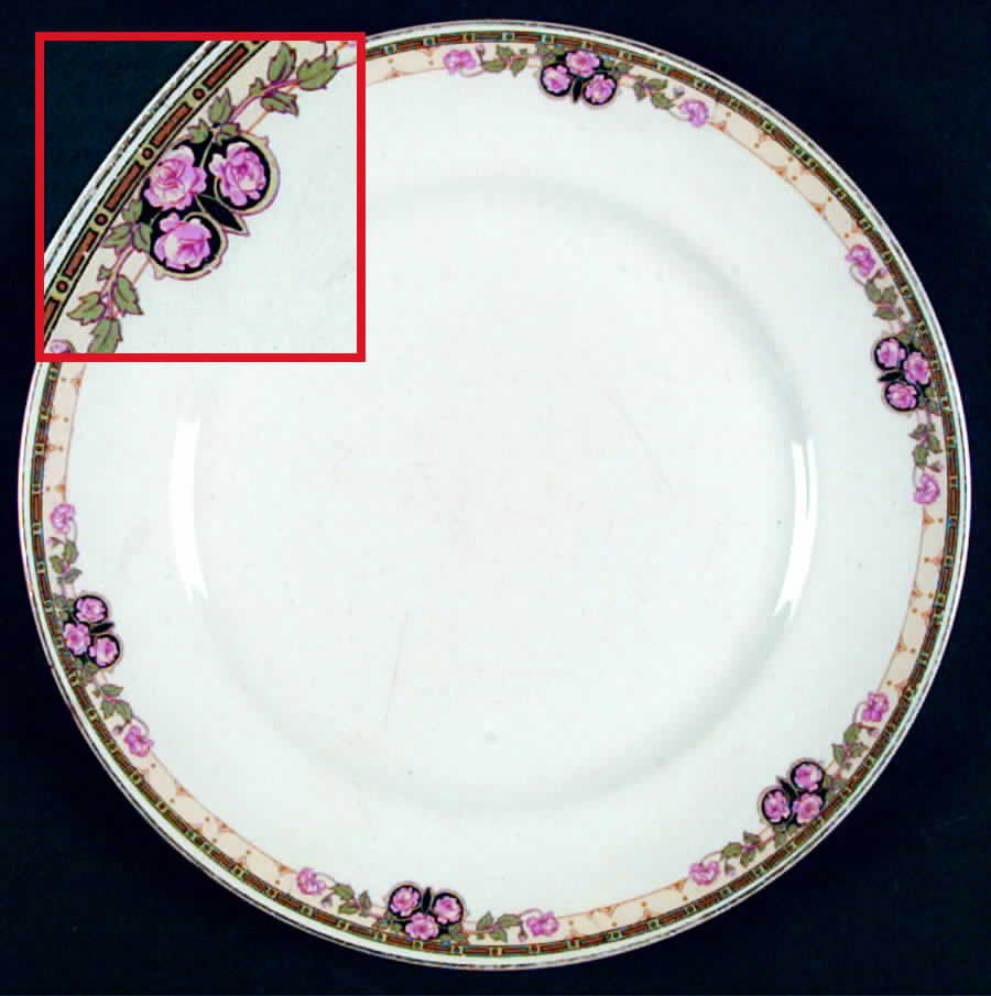 The Calcara Luncheon Plate by Alfred Meakin-1