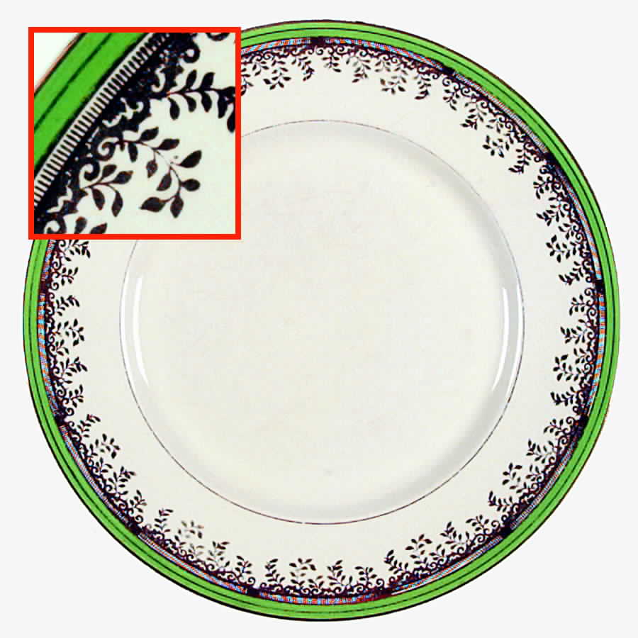 Royalty Green Dinner Plate by Myott Staffordshire-1