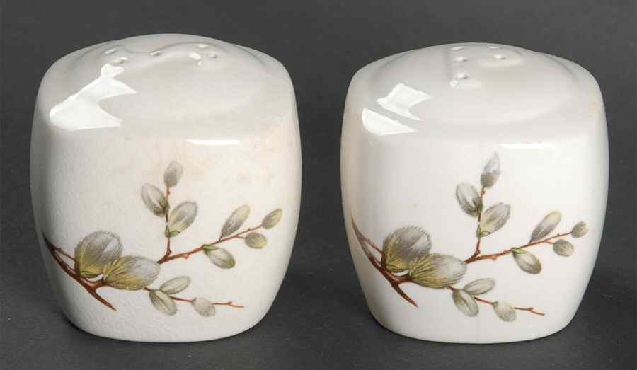 Pussy Willow Salt & Pepper Set by W R Midwinter Ltd-1
