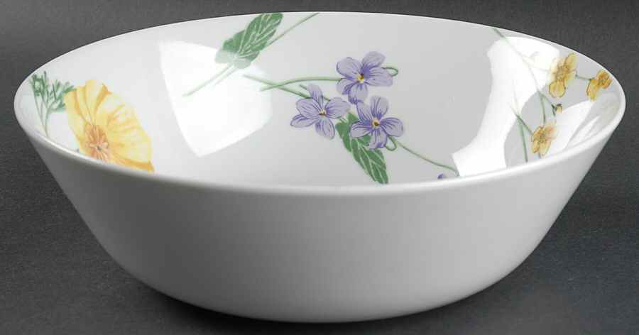 Floral Splendor 9" Round Vegetable Bowl by Mikasa-1