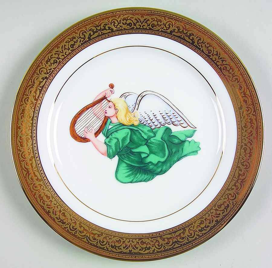 Magnificence Angels Salad Plate by Muirfield-1