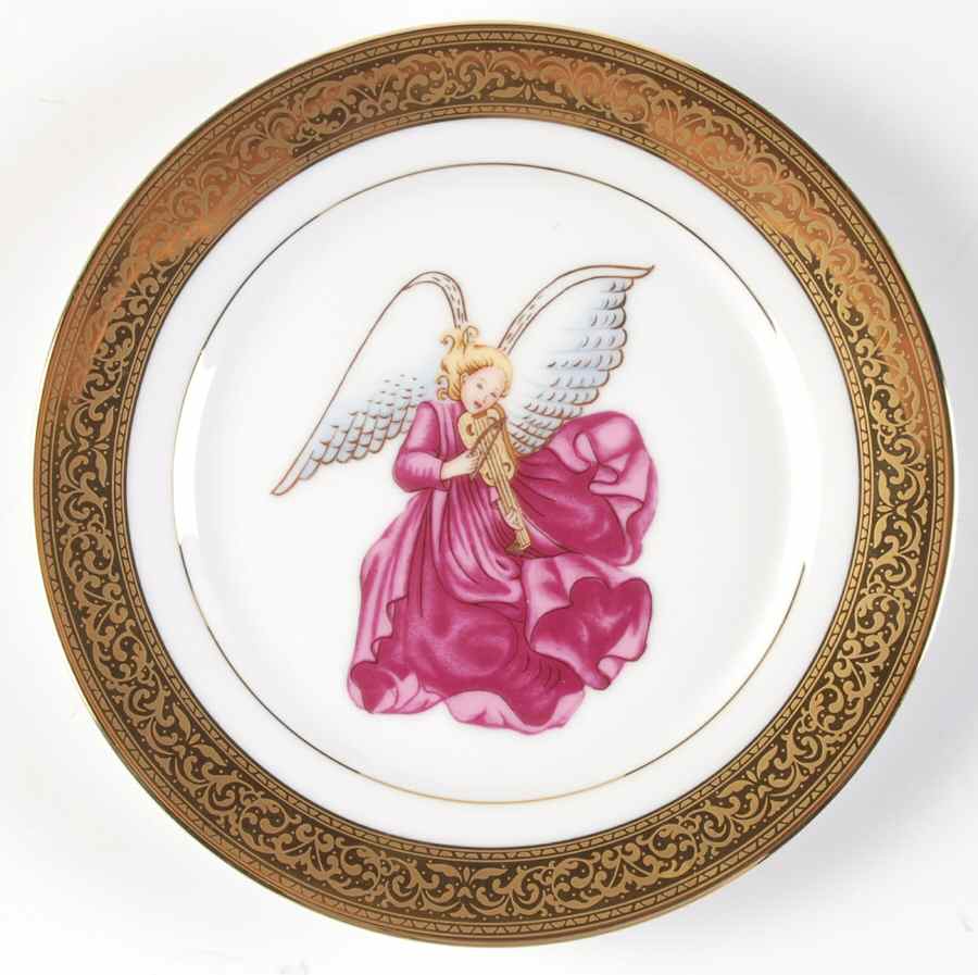 Magnificence Angels Salad Plate by Muirfield-1