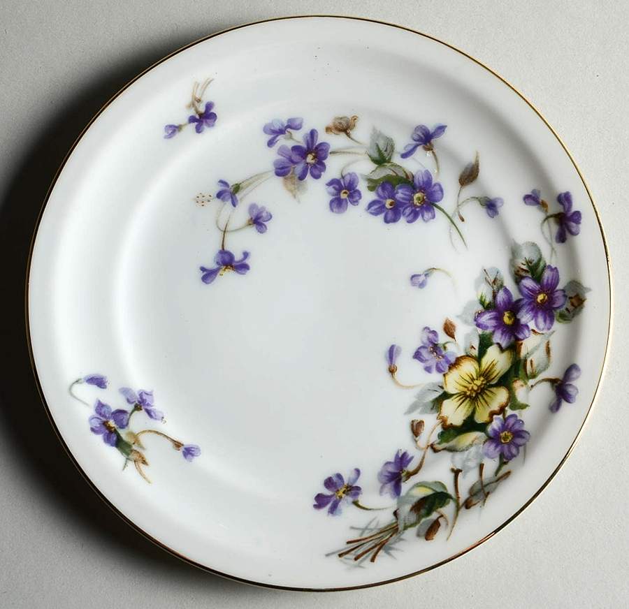 Adele (Orleans Shape, Narrow Rim) Bread & Butter Plate by Meito-1
