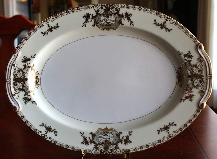 MMJ10 14" Oval Serving Platter by MM Japan-1