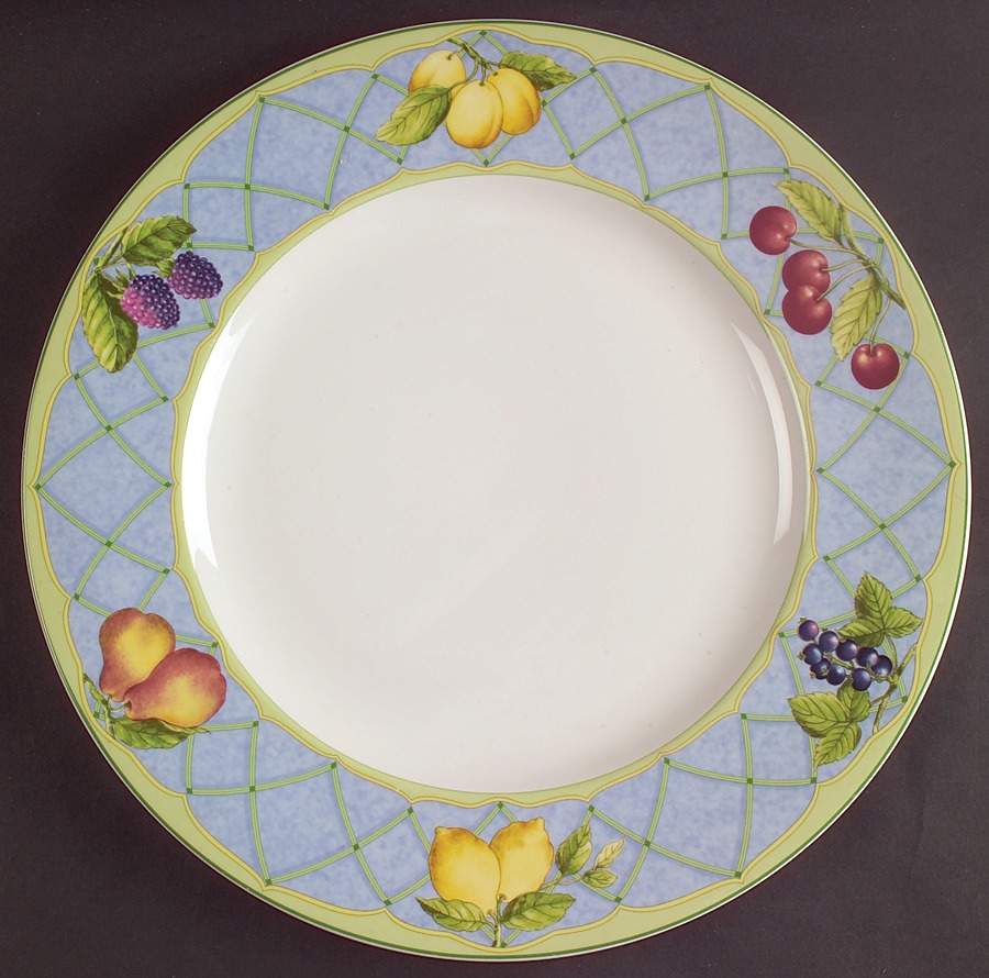 Fruit Rapture 12" Chop Plate (Round Platter) by Mikasa-1