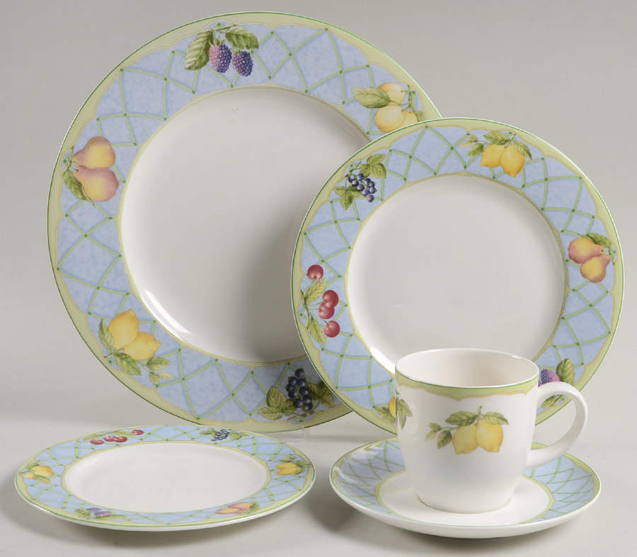 Fruit Rapture 5 Piece Place Setting by Mikasa-1