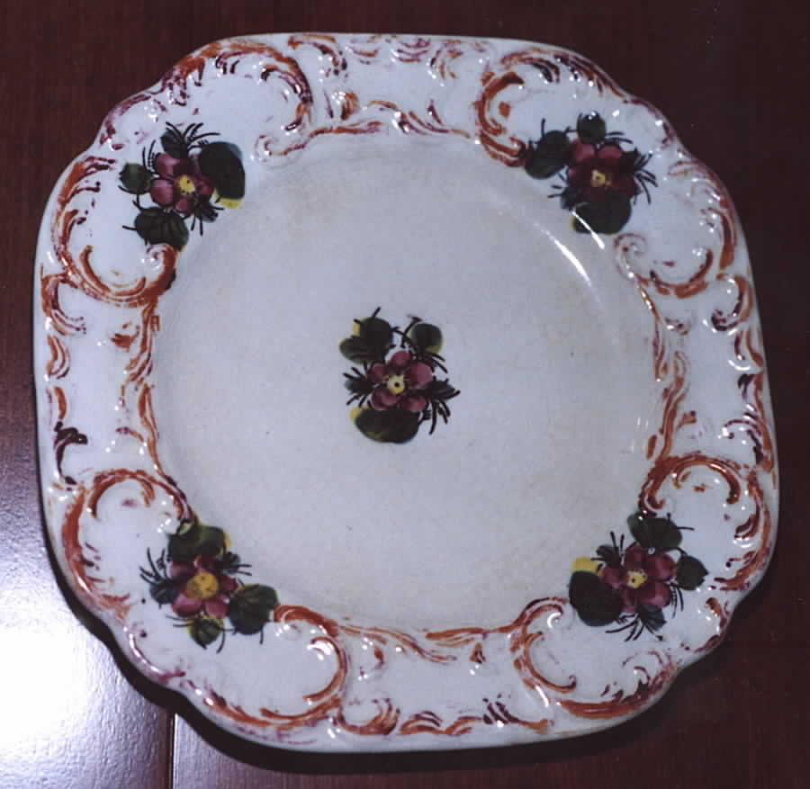MAW2 Dessert/Pie Plate by Maruhon Ware (Japan)-1