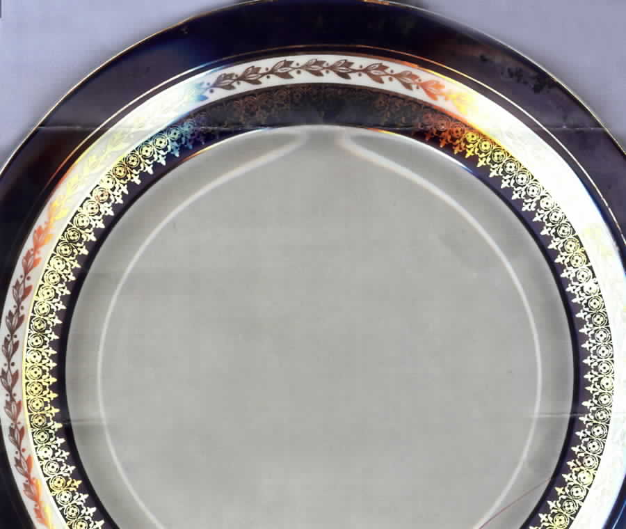 New Hampshire Blue Dinner Plate by Myott Staffordshire-1