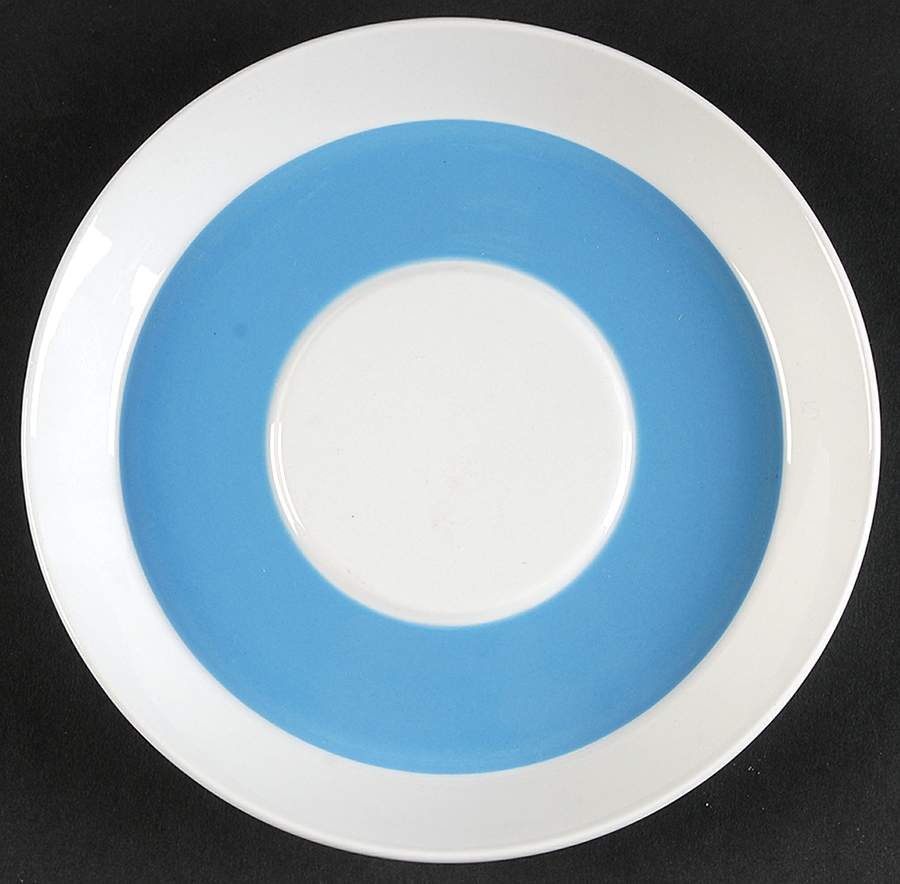 Duplex Light Blue Saucer by Mikasa-1